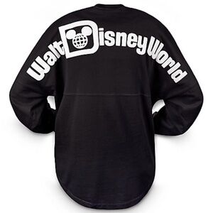 Disney Black Long Sleeve Top